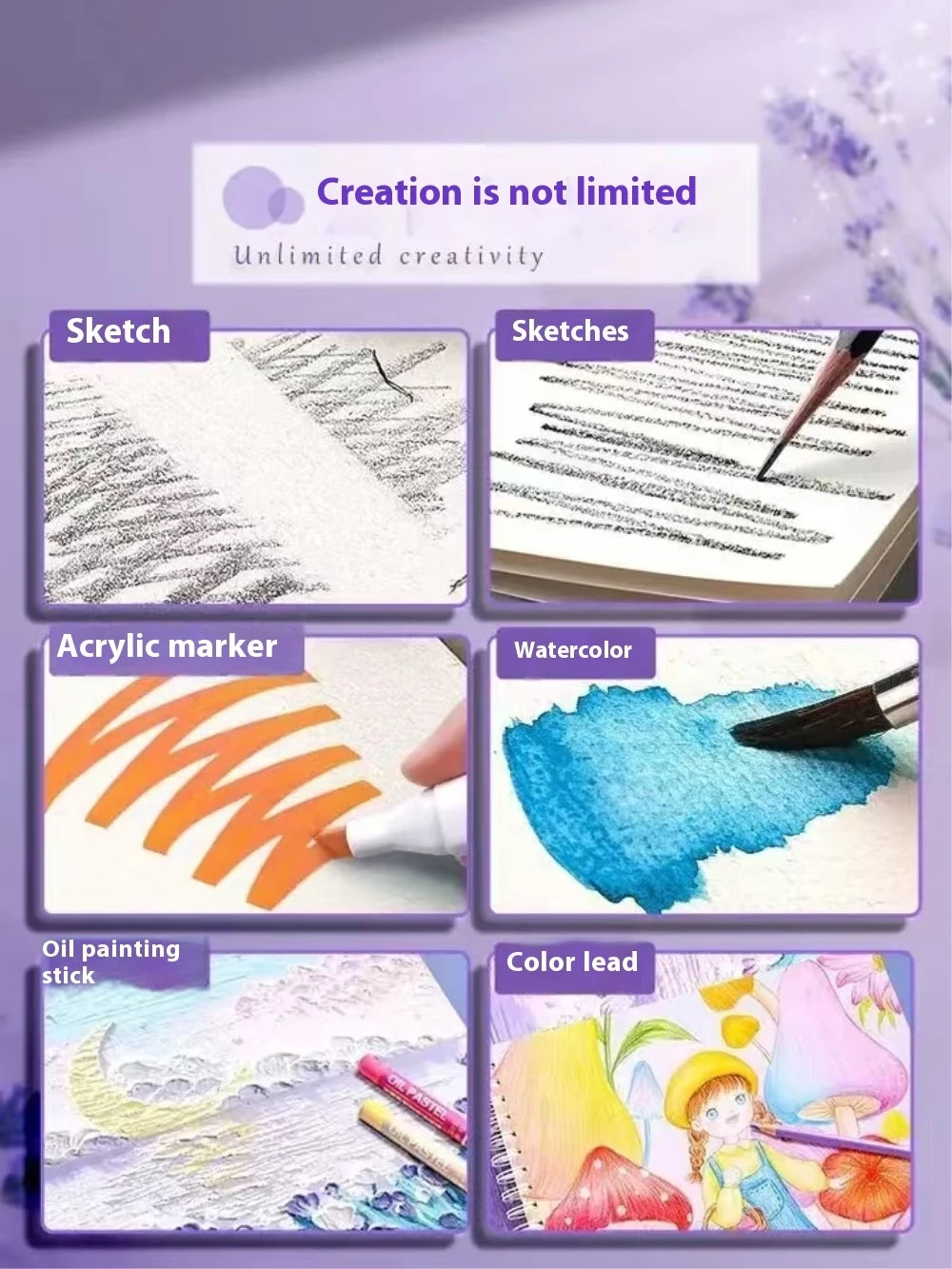 A4 Professional Sketchbook: Ultra-Thick Paper, 16K Painting Diary Notebook, Essential Art School Supplies, Ideal for Pencil Sket    Home Decor Supply | Online Retail | ShoreShopper.com