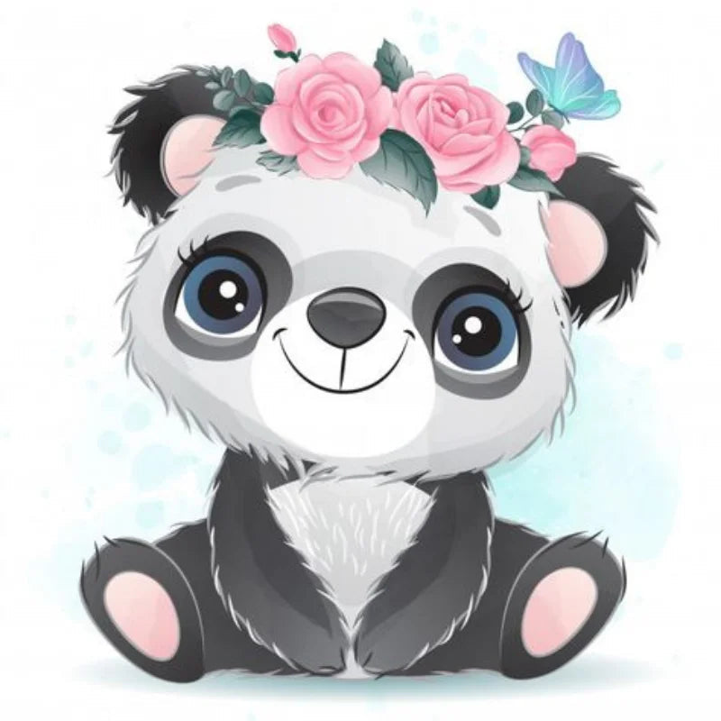 GATYZTORY Paint By Number For Kids Painting Animal And Flower 20x20cm Decorative Paintings Kill Time Easy Hand Painting    Home Decor Supply | Online Retail | ShoreShopper.com