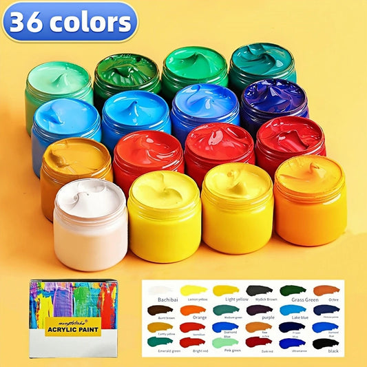 Acrylic Paint Professional Grade Painting Pigments Art Painting Waterproof Pigment Handicraft CreationIndoor Outdoor Creation    Home Decor Supply | Online Retail | ShoreShopper.com