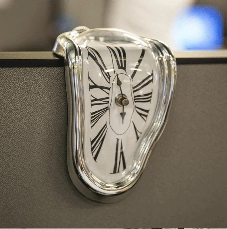 Melting Distorted Surreal Novelist Salvador Dali Style Decorative Clock    Home Decor Supply | Online Retail | ShoreShopper.com