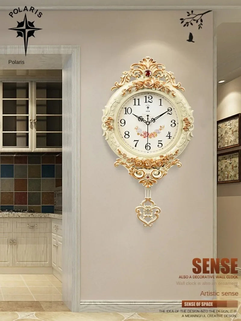 Polaris Light Luxury Home Design 60cm Wall Clock    Home Decor Supply | Online Retail | ShoreShopper.com