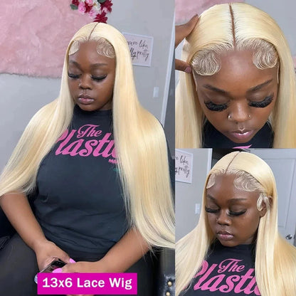 613 Blonde Lace Front Wig Human Hair  Wig  For Wowen Bone Straigh Human Hair Wigs 13X6 Hd Lace Frontal Wig 13X4 Lace Wigs    Home Decor Supply | Online Retail | ShoreShopper.com
