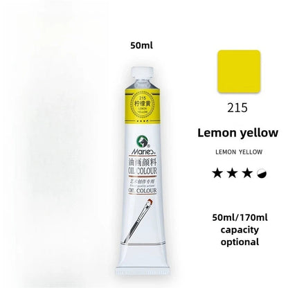 Maries Oil Paint 50ML Oil Painting Art Creation Pigment Large Oil Paint Paint Single Commonly Used 24 Colors    Home Decor Supply | Online Retail | ShoreShopper.com