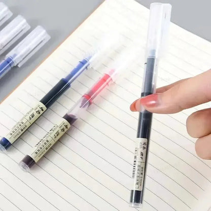 10Pcs/set High Quality Needle Type Gel Pens Straight Liquid Ballpoint Pen Kawaii Stationery School Office Supplies Writing    Home Decor Supply | Online Retail | ShoreShopper.com
