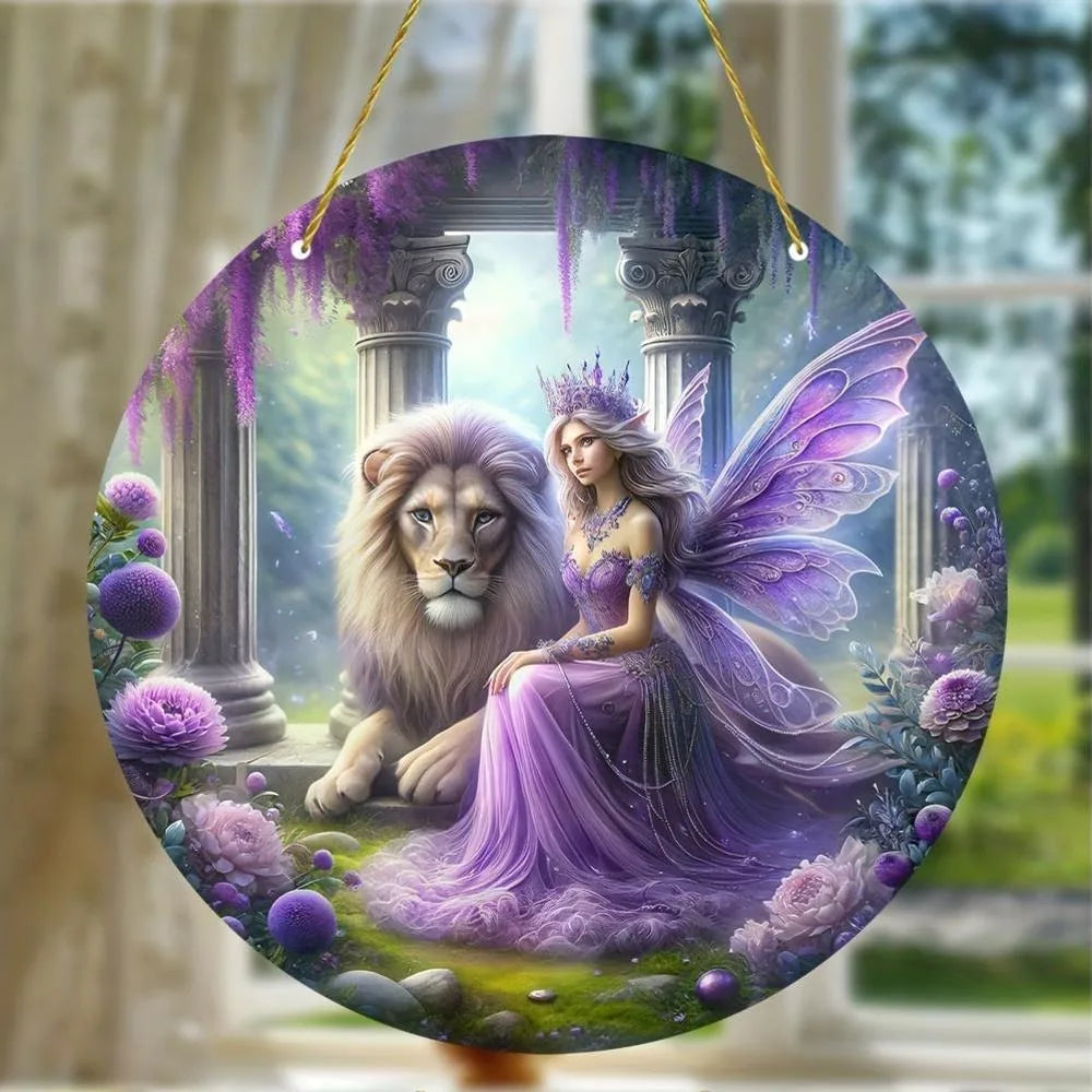 Enchanting Elf Fairy Acrylic Sun Catcher Window Door Display, Seasonal Summer Decor - for Home, Bar, for Daily Christmas Decor    Your Coastal Marketplace | Shoreshopper.com