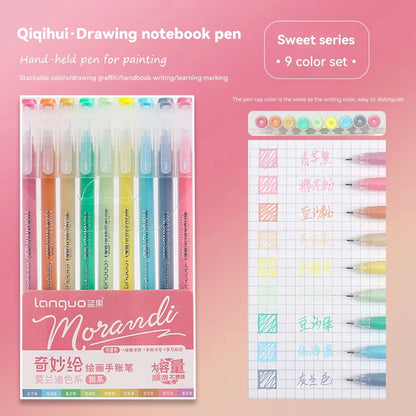 Languo 27-207 Colors Of One Set Drawing Handbook Pens Student DIY Graffiti Multi-Color Gel Pen Writing Marker Stationery    Home Decor Supply | Online Retail | ShoreShopper.com