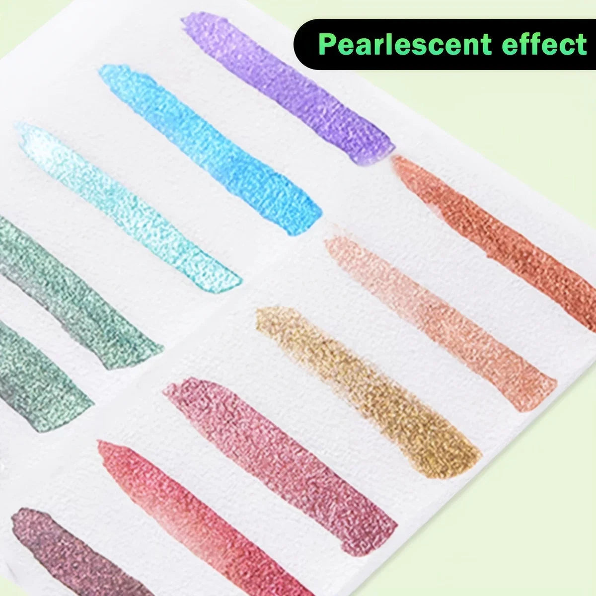 6-Color Iridescent Watercolor Paint Set for Artists and Painting Enthusiasts, Perfect for Professional Artistic Purposes    Home Decor Supply | Online Retail | ShoreShopper.com