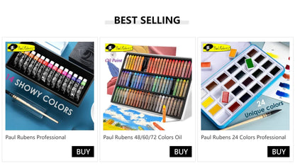 Paul Rubens Professional Watercolors Paint 14 Colors X 5ml Tube High Color Non-toxic Watercolor Set Art and Drawing Supplies    Home Decor Supply | Online Retail | ShoreShopper.com