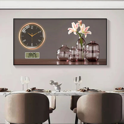 Large Size Aluminum alloy framed Artwork Wall Clock, Luxurious Muted Quartz Clock for Home Decor,living Room,bed Room Décor    Home Decor Supply | Online Retail | ShoreShopper.com