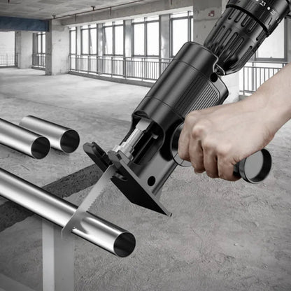 Portable Reciprocating Saw Adapter Electric Drill Modified Electric JigSaw Curve Saw Power Tool for Wood PVC Steel Pipe Cutting    Home Decor Supply | Online Retail | ShoreShopper.com