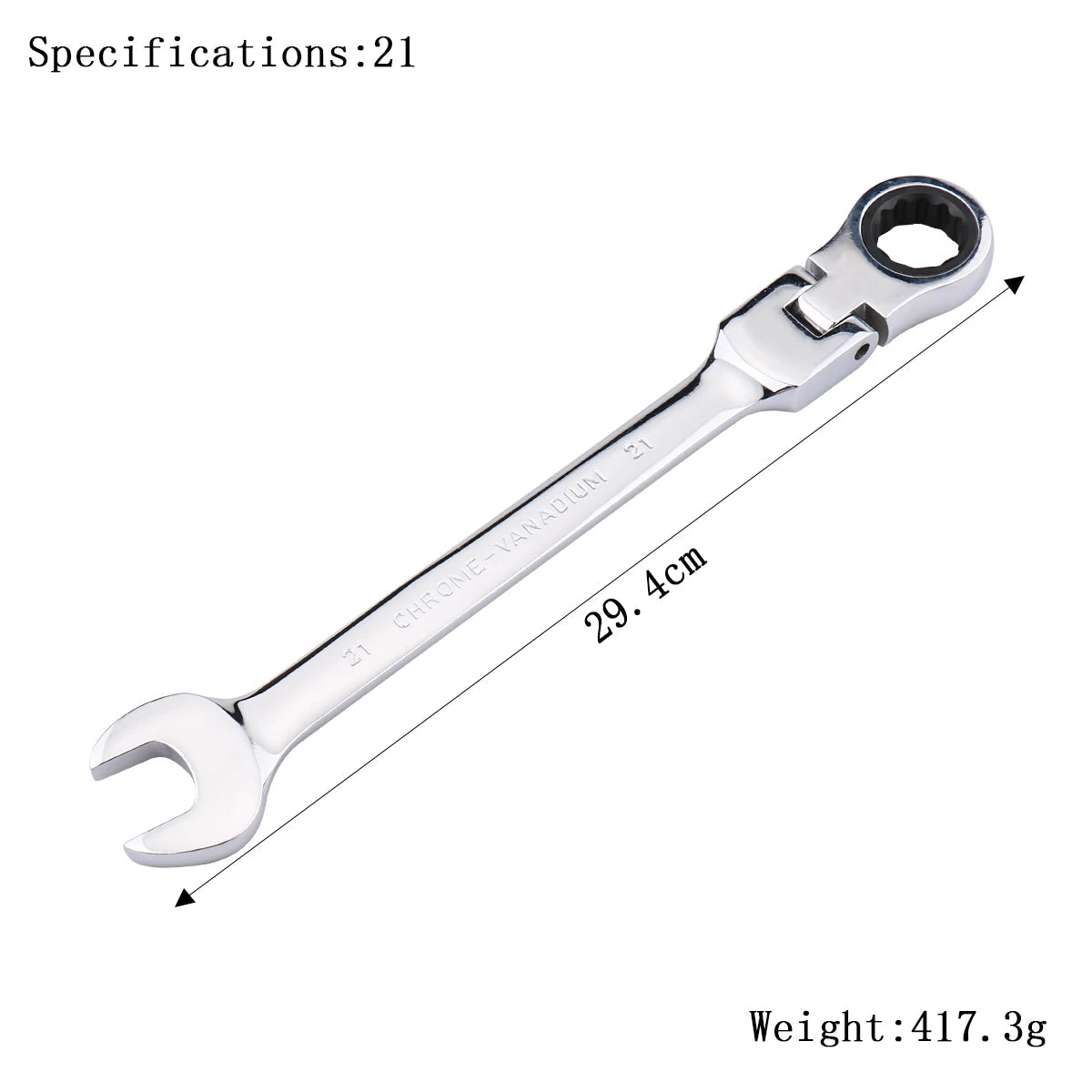 Ratchet Wrench of Keys Spanner Set Hand Tool 72-Tooth Ratcheting Flexible Head Mirror Finish 6mm-27mm Auto and Home Repair 1 pcs    Home Decor Supply | Online Retail | ShoreShopper.com
