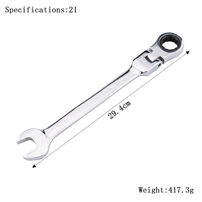 Ratchet Wrench of Keys Spanner Set Hand Tool 72-Tooth Ratcheting Flexible Head Mirror Finish 6mm-27mm Auto and Home Repair 1 pcs    Home Decor Supply | Online Retail | ShoreShopper.com