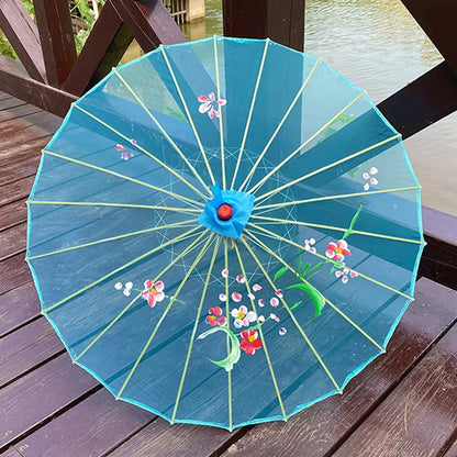 Transparent Silk Umbrella Dance Craft Umbrella Photography Decoration Ceiling Ancient Costume Prop Umbrella Women Hanfu Cosplay    Your Coastal Marketplace | Shoreshopper.com