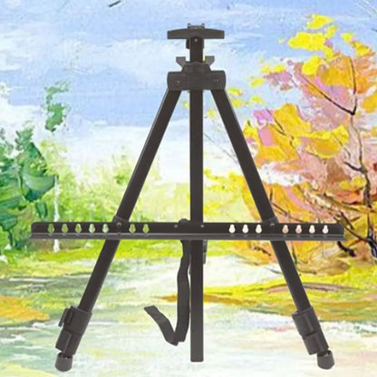 Adjustable Sketching Easel Black Silver Aluminum Alloy Sketch Drawing Easel Triangle Tool Shelf Travel Easel Art Supplies    Home Decor Supply | Online Retail | ShoreShopper.com