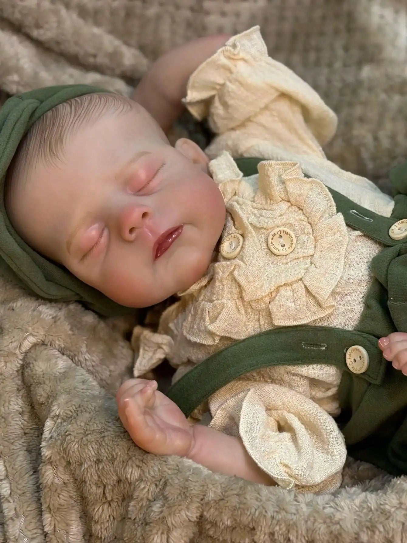 18-Inch Adorable Eric Reborn Baby Doll Sleeping Pose | Flexible Cloth Body, Collectible Art Gift    Home Decor Supply | Online Retail | ShoreShopper.com