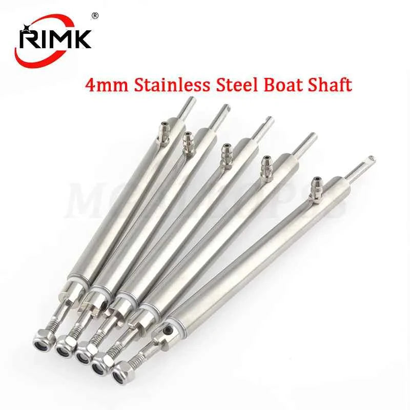 RC Boat L10/13/15/20/25/30/35cm Length Stainless Steel Tube+Grease Nozzle+4mm Stainless Steel Shaft for RC Electric Racing Boat