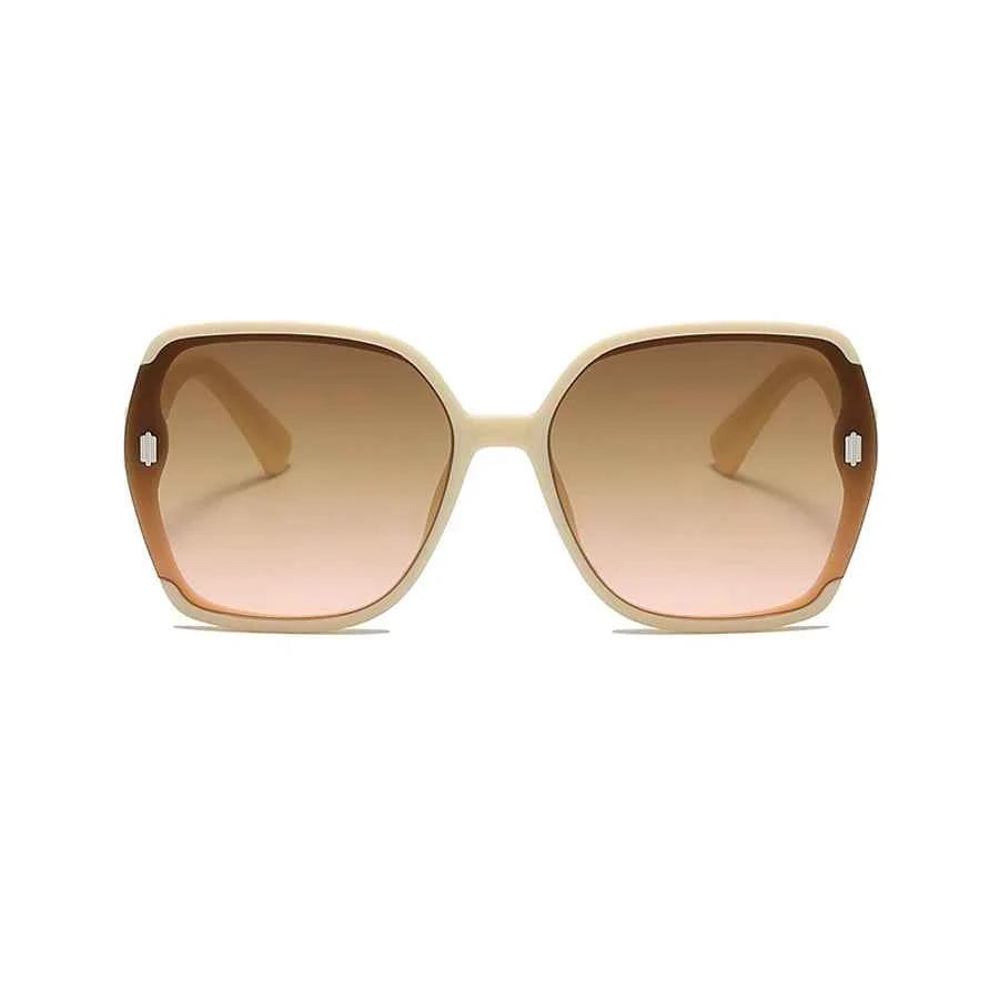 Fashion Square Frame Sunglasses Anti-UV Travel Accessories Popular Sunglasses Beach Eye Protection Shades Glasses Summer Decor