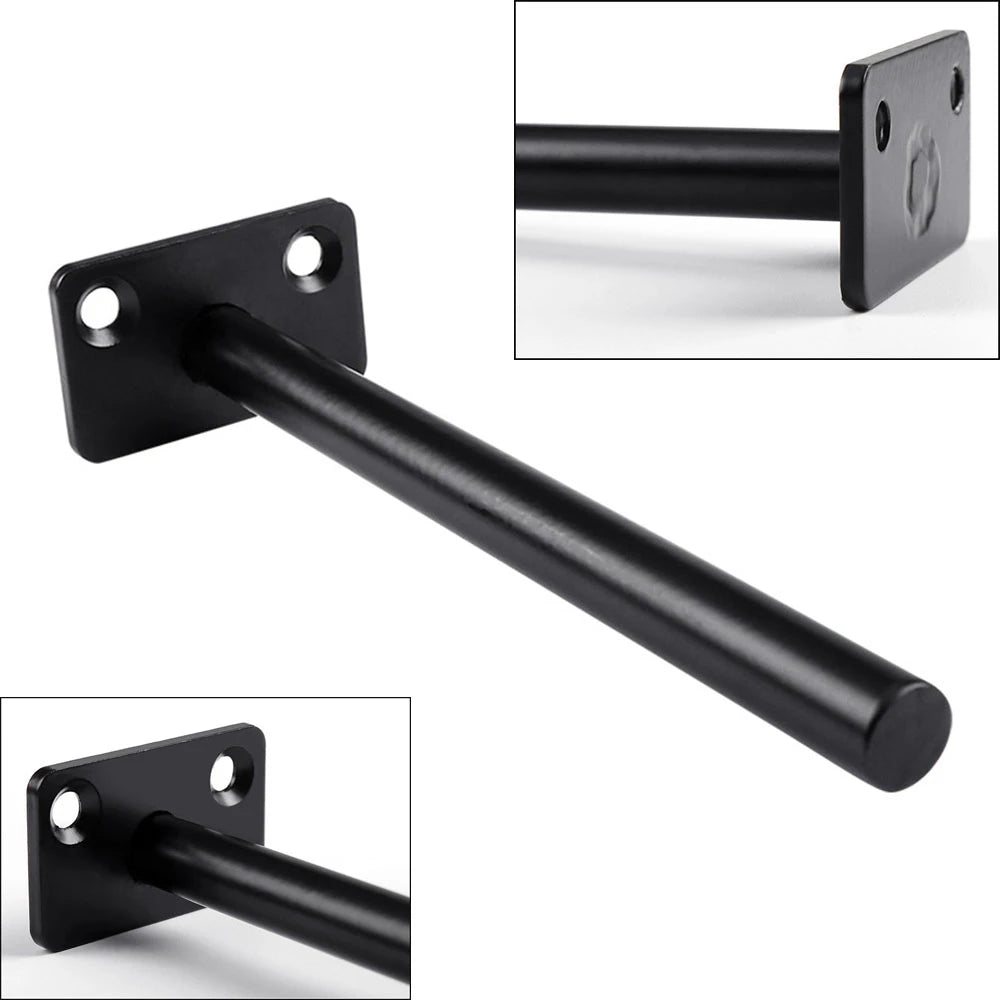 T Shape Concealed Shelf Brackets Floating  Wall Shelf Supports Screw Mounting Plate Multi sizes Metal Brackets    Home Decor Supply | Online Retail | ShoreShopper.com