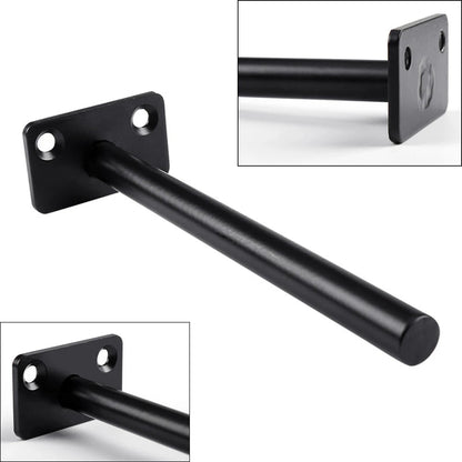 T Shape Concealed Shelf Brackets Floating  Wall Shelf Supports Screw Mounting Plate Multi sizes Metal Brackets    Home Decor Supply | Online Retail | ShoreShopper.com