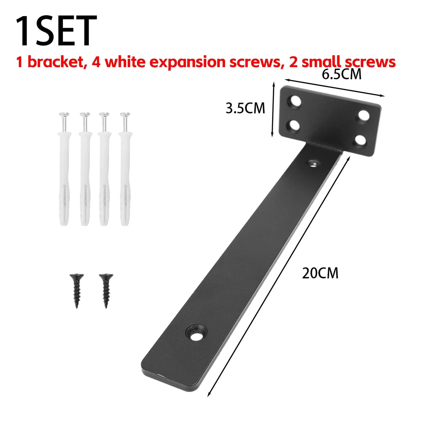 Heavy Duty L-shaped Shelves Brackets Thickened Floating Shelf Bracket Invisible Wall Shelves Support with Screws Hardware Tools    Home Decor Supply | Online Retail | ShoreShopper.com