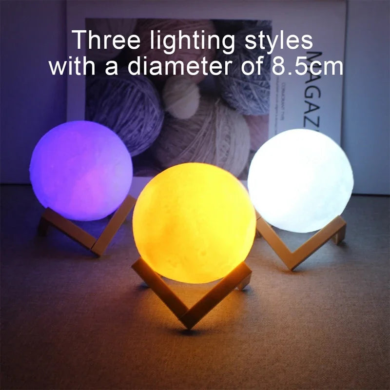 Book Light LED Moon Light Galaxy Light, Moon Night Light, Girl, Boy, Child Birthday Gift, Bedroom Decoration Indoor lighting - ShoreCo.Shop