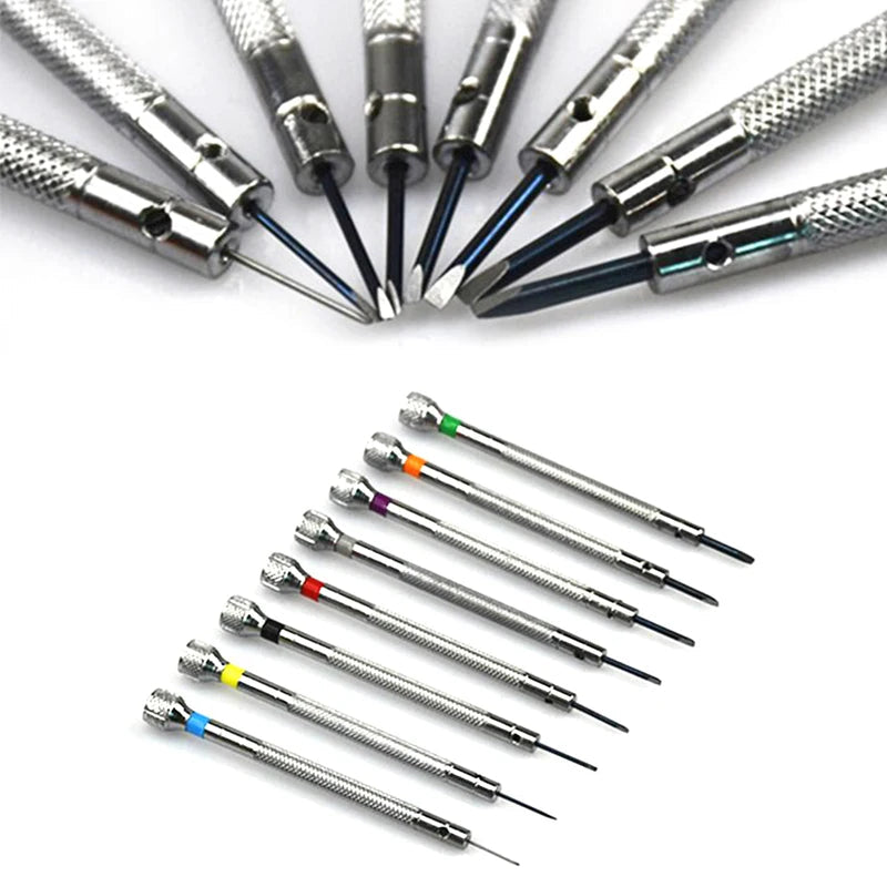 13 Pack Premium Practical Metal 0.6-2.0mm Professional Slotted Cross Screwdriver Set Watchmaker Watch Repair Tools Kit    Home Decor Supply | Online Retail | ShoreShopper.com