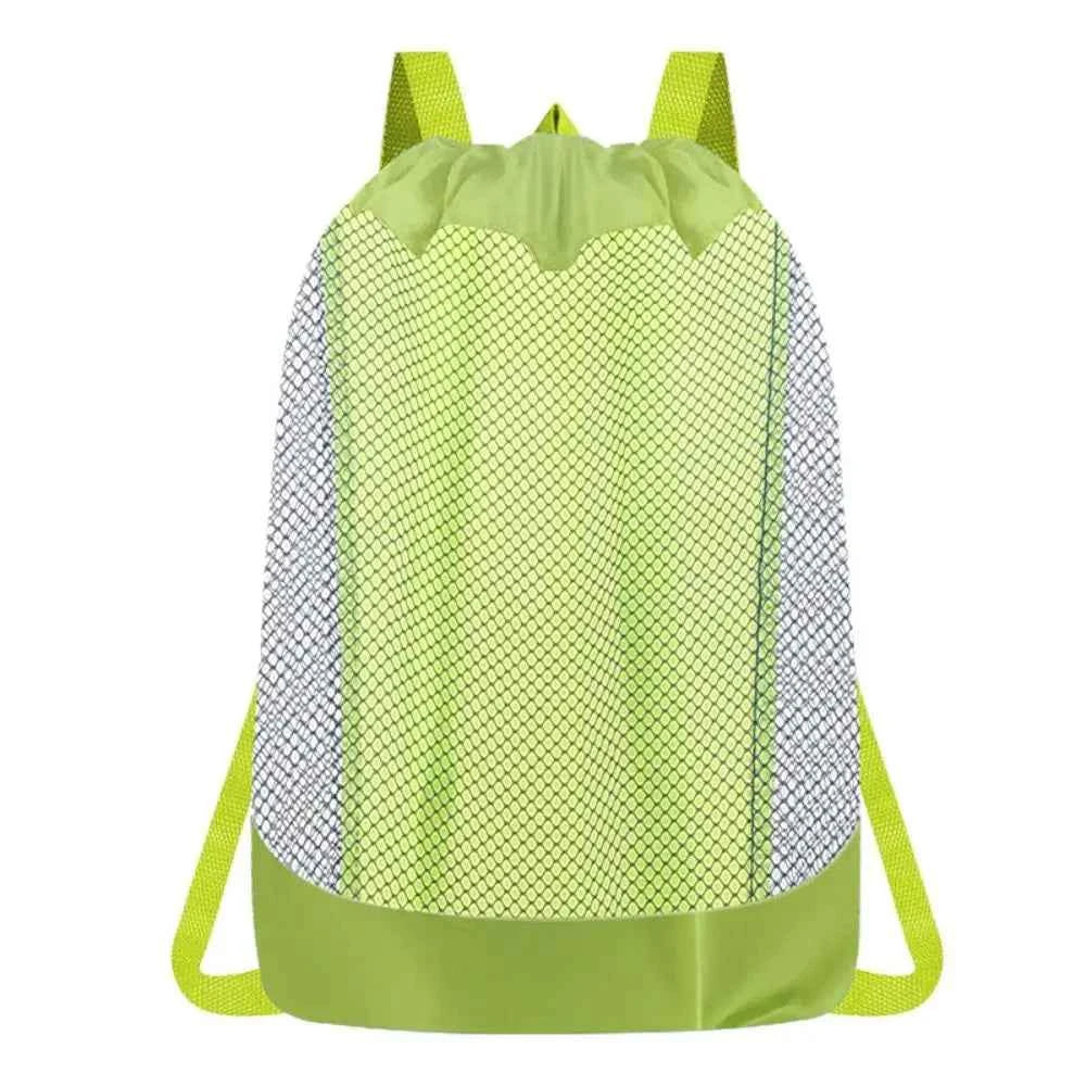 Waterproof Bags Large Capacity Beach Bag Foldable Portable Swimming Backpack Breathable Fast Dry Beach Toy Baskets Beach Trips
