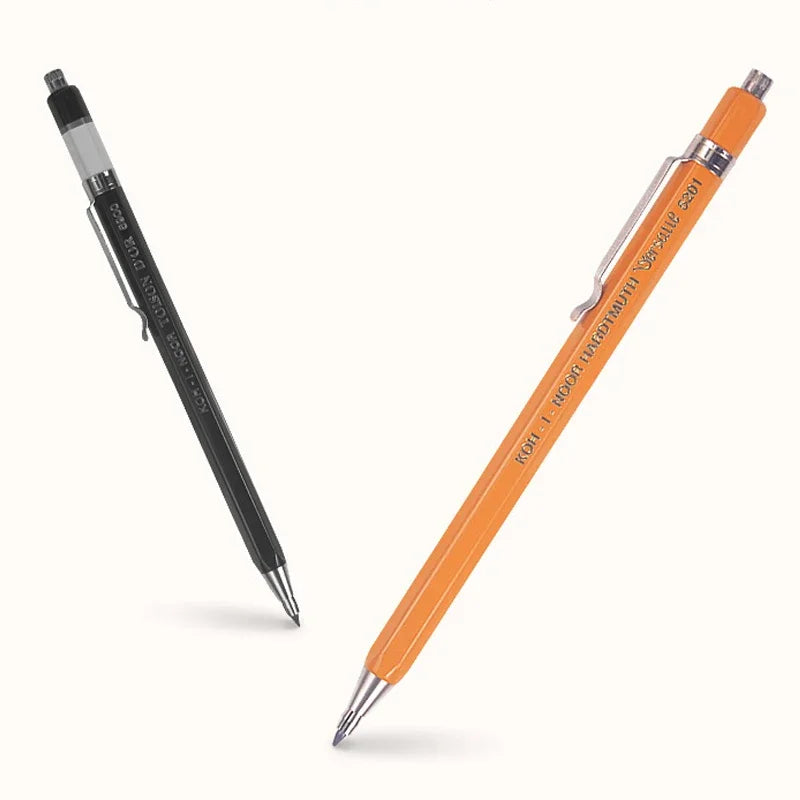 Koh-i-noor 5201 Versatile 2.0mm Mechanical Pencil – Professional Metal Drafting & Engineering Lead Holder - ShoreCo.Shop