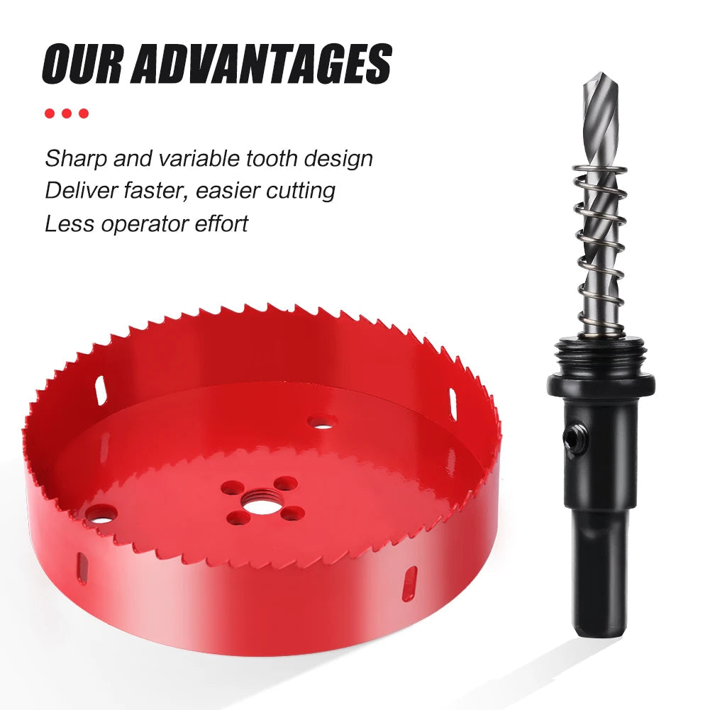 1pc 15-200mm M42 Bi-Metal Hole Saw HSS Drill Bit for Metal Iron Aluminum Stainless Plastic DIY Wood Cutter Tools    Home Decor Supply | Online Retail | ShoreShopper.com