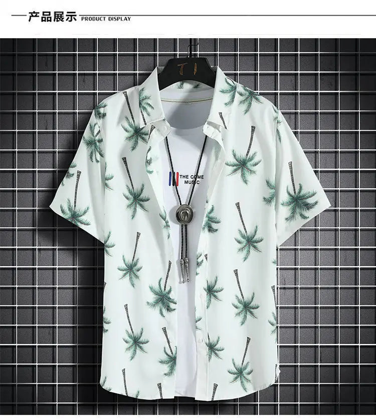 Beach Clothes For Men 2 Piece Set Quick Dry Hawaiian Shirt and Shorts Set Men Fashion Clothing Printing Casual Outfits Summer    Your Coastal Marketplace | Shoreshopper.com