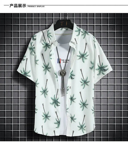 Beach Clothes For Men 2 Piece Set Quick Dry Hawaiian Shirt and Shorts Set Men Fashion Clothing Printing Casual Outfits Summer    Your Coastal Marketplace | Shoreshopper.com