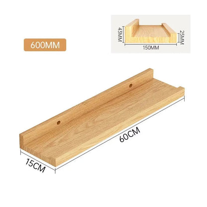 Wooden Floating Shelf Wall Mounted U-shaped Shelf Display Stand For Living Room Bathroom Kitchen Organizer Storage Rack    Home Decor Supply | Online Retail | ShoreShopper.com