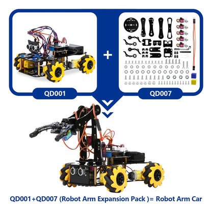 ESP32 Smart Robot Car Kit  Remote Control Car for Arduino Programming Project STEM Education Science Coding Kit - ShoreCo.Shop