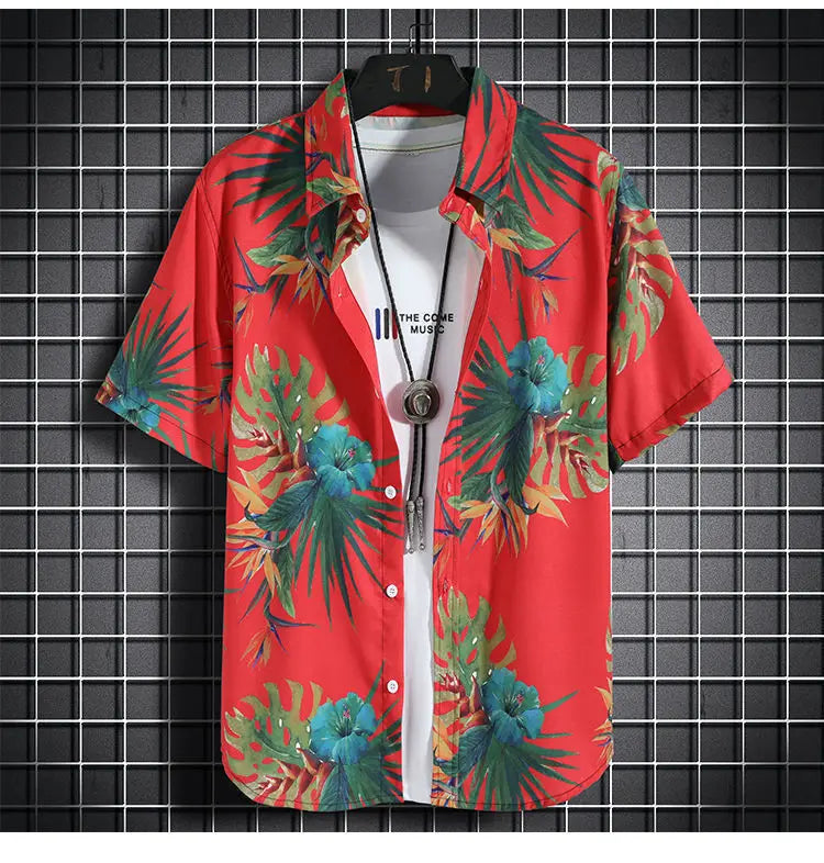Beach Clothes For Men 2 Piece Set Quick Dry Hawaiian Shirt and Shorts Set Men Fashion Clothing Printing Casual Outfits Summer    Your Coastal Marketplace | Shoreshopper.com