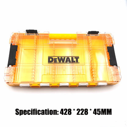 DEWALT Original TSTAK Yellow Tool Accessories Storage Box Drill Bit Support Containment Mini Tough Case - ShoreCo.Shop