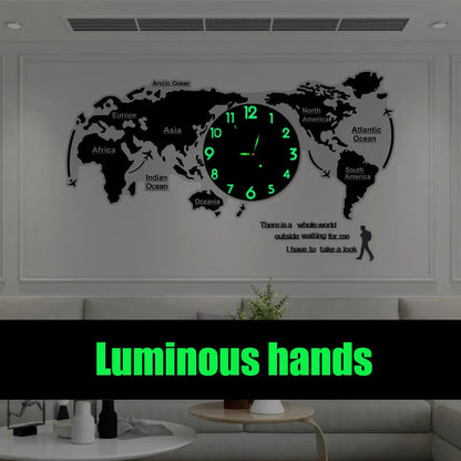 New Hot Unique Acrylic Wall Clock 3D DIY Large Wall Hanging Clock with Stickers Home Decorations    Home Decor Supply | Online Retail | ShoreShopper.com
