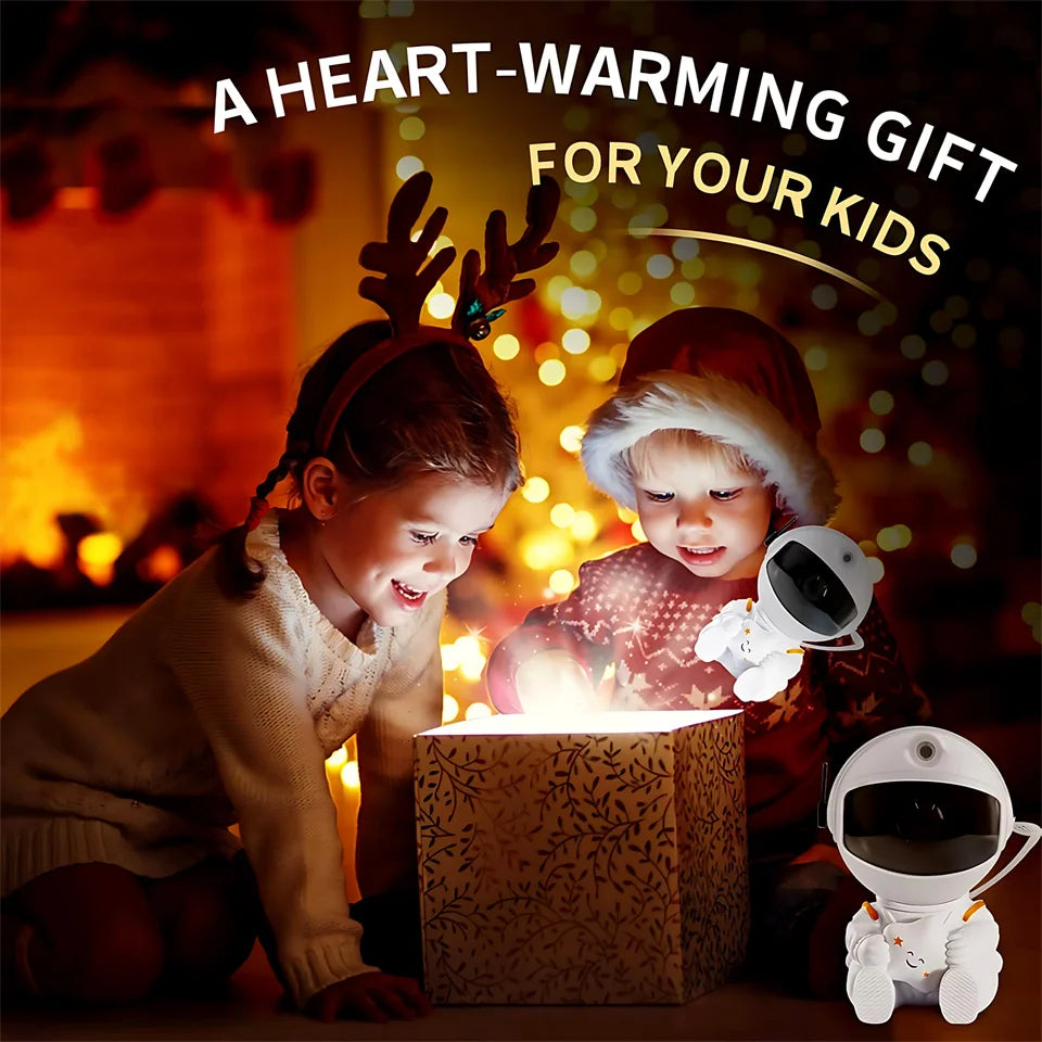 Star Projector Galaxy Night Light Astronaut Space Projector Starry Nebula Ceiling LED Lamp for Bedroom Home Decorative kids gift - ShoreCo.Shop