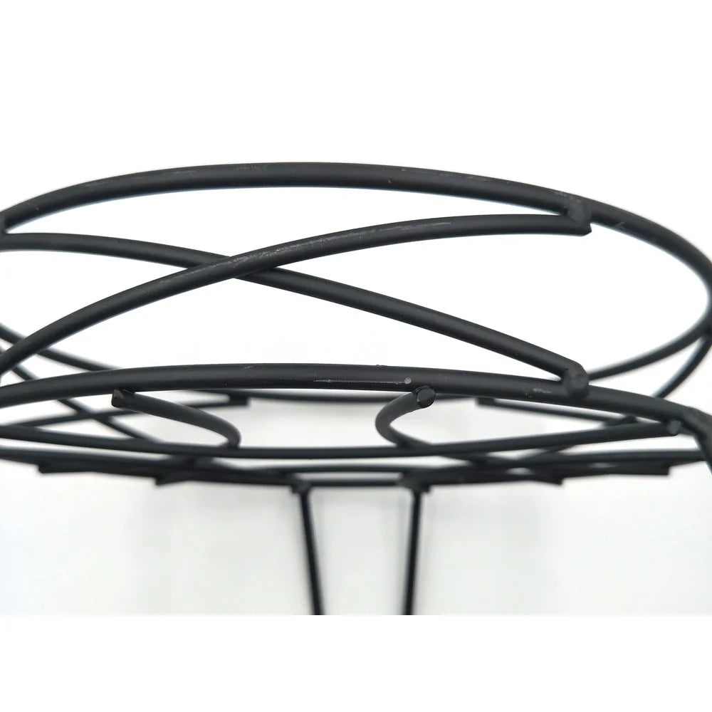 2 Pack Round Metal Plant Stand Indoor Outdoor Display Holder Collapsible Space Saving Iron Durable Rustproof Pots up to 9 Inch    Home Decor Supply | Online Retail | ShoreShopper.com