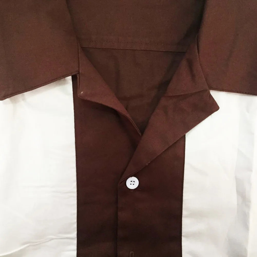 Vertical Striped Shirt Men Short Sleeve Work Men's Bowling Shirts for Men Cotton Summer Blouse Men Plus Size Male Clothing    Home Decor Supply | Online Retail | ShoreShopper.com