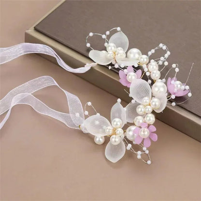 Children's Headwear Elegant Flower Wreath Fairy Crown Headband Princess Children's Hair Birthday Performance Runway Accessories    Your Coastal Marketplace | Shoreshopper.com