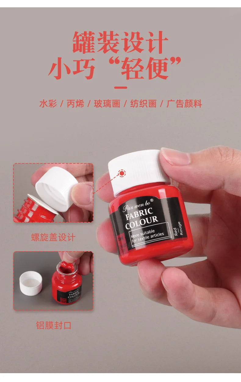 Acrylic Paint Set 6/12 Colors 25ml,Water-Proof Portable Art Rich Pigments for DlY Craft,Drawing,Painting,Canvas, Rock    Home Decor Supply | Online Retail | ShoreShopper.com