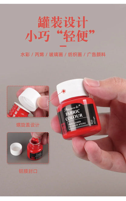 Acrylic Paint Set 6/12 Colors 25ml,Water-Proof Portable Art Rich Pigments for DlY Craft,Drawing,Painting,Canvas, Rock    Home Decor Supply | Online Retail | ShoreShopper.com