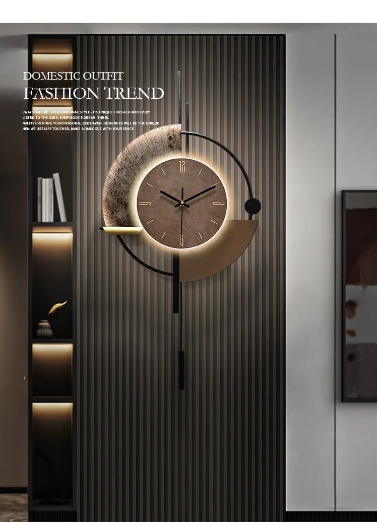 Voice Control Artist of Life Optional Luminous House Clock    Home Decor Supply | Online Retail | ShoreShopper.com