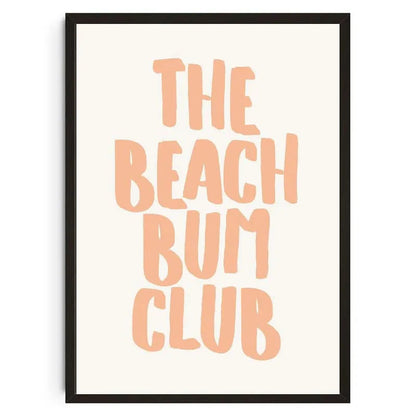 Seashells Meet Me At The Beach Poster Summer Sea Bikini Coastal Quotes Canvas Painting Trendy Wall Art Room Home Decor    Your Coastal Marketplace | Shoreshopper.com