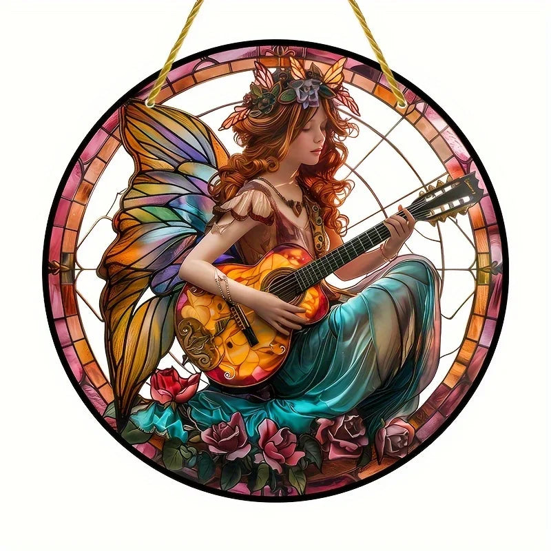 Enchanting Elf Fairy Acrylic Sun Catcher Window Door Display, Seasonal Summer Decor - for Home, Bar, for Daily Christmas Decor    Your Coastal Marketplace | Shoreshopper.com