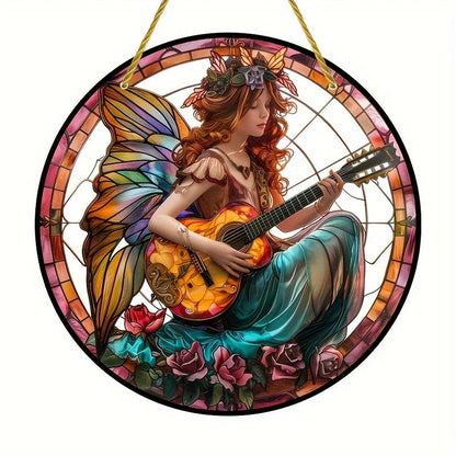 Enchanting Elf Fairy Acrylic Sun Catcher Window Door Display, Seasonal Summer Decor - for Home, Bar, for Daily Christmas Decor    Your Coastal Marketplace | Shoreshopper.com