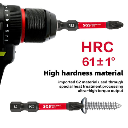 10/20 Pieces of Strong Magnetic Impact-Resistant Pz2 Screwdriver Bit Set, 50mm S2 Steel, Non-Slip High Hardness Tip, Special Tools for Home Renovation/Decoration    Home Decor Supply | Online Retail | ShoreShopper.com