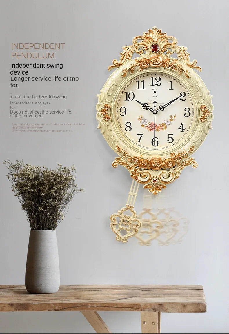 Polaris Light Luxury Home Design 60cm Wall Clock    Home Decor Supply | Online Retail | ShoreShopper.com