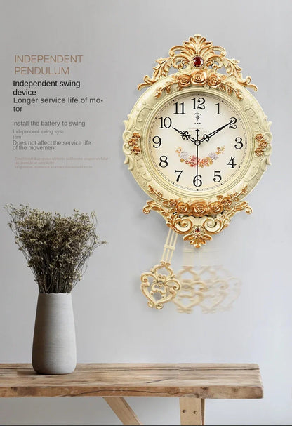 Polaris Light Luxury Home Design 60cm Wall Clock    Home Decor Supply | Online Retail | ShoreShopper.com