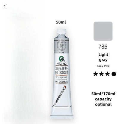 Maries Oil Paint 50ML Oil Painting Art Creation Pigment Large Oil Paint Paint Single Commonly Used 24 Colors    Home Decor Supply | Online Retail | ShoreShopper.com